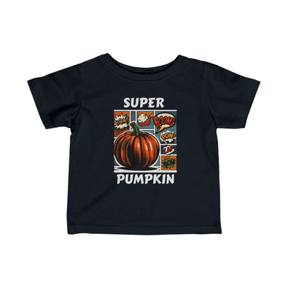 Infant Toddler Super Pumpkin Hero T-Shirt - DeRose Seasonal