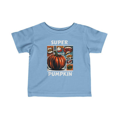 Infant Toddler Super Pumpkin Hero T-Shirt - DeRose Seasonal