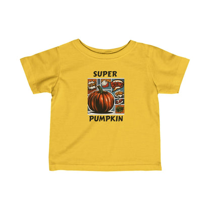 Infant Toddler Super Pumpkin Hero T-Shirt - DeRose Seasonal