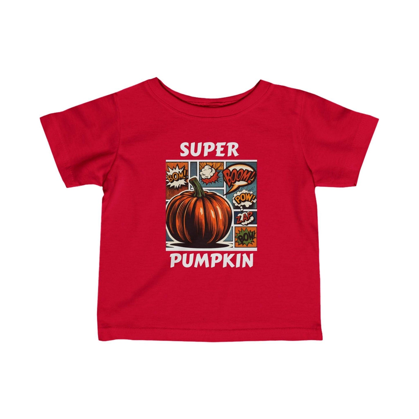 Infant Toddler Super Pumpkin Hero T-Shirt - DeRose Seasonal