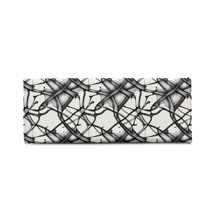 Ink Floral Luxury Women's Leather Handbag (3 sizes) - DeRose Seasonal