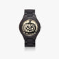 Jack-O-Lantern Italian Olive Lumber Quartz Watch - DeRose Seasonal