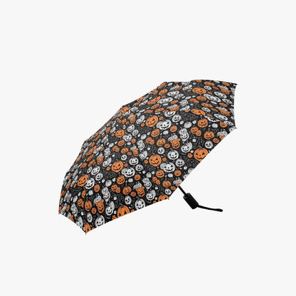 Jack-O-Lanterns Automatic UV Protection Umbrella - DeRose Seasonal