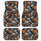 Jack-O-Lanterns Car Floor Mats - 4Pcs - DeRose Seasonal