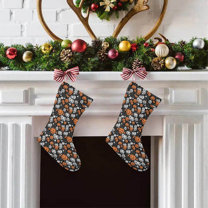 Jack-O-Lantern Christmas Santa Stockings - BUY ONE GET ONE FREE -BOGO - DeRose Seasonal