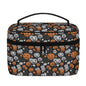Jack-O-Lantern Leather Cosmetic Bag - DeRose Seasonal