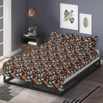 Jack-o-Lantern 3 Pcs Beddings - DeRose Seasonal