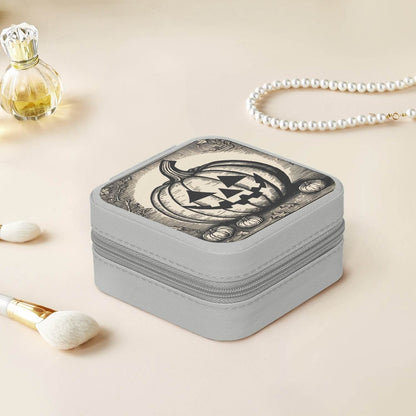 Jack-o-lantern PU Leather Jewelry Box - DeRose Seasonal