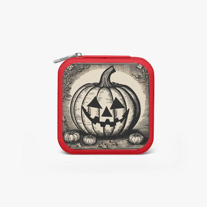Jack-o-lantern PU Leather Jewelry Box - DeRose Seasonal