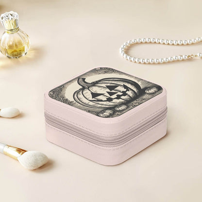 Jack-o-lantern PU Leather Jewelry Box - DeRose Seasonal