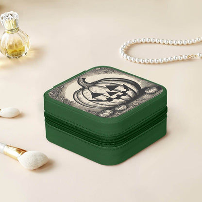 Jack-o-lantern PU Leather Jewelry Box - DeRose Seasonal