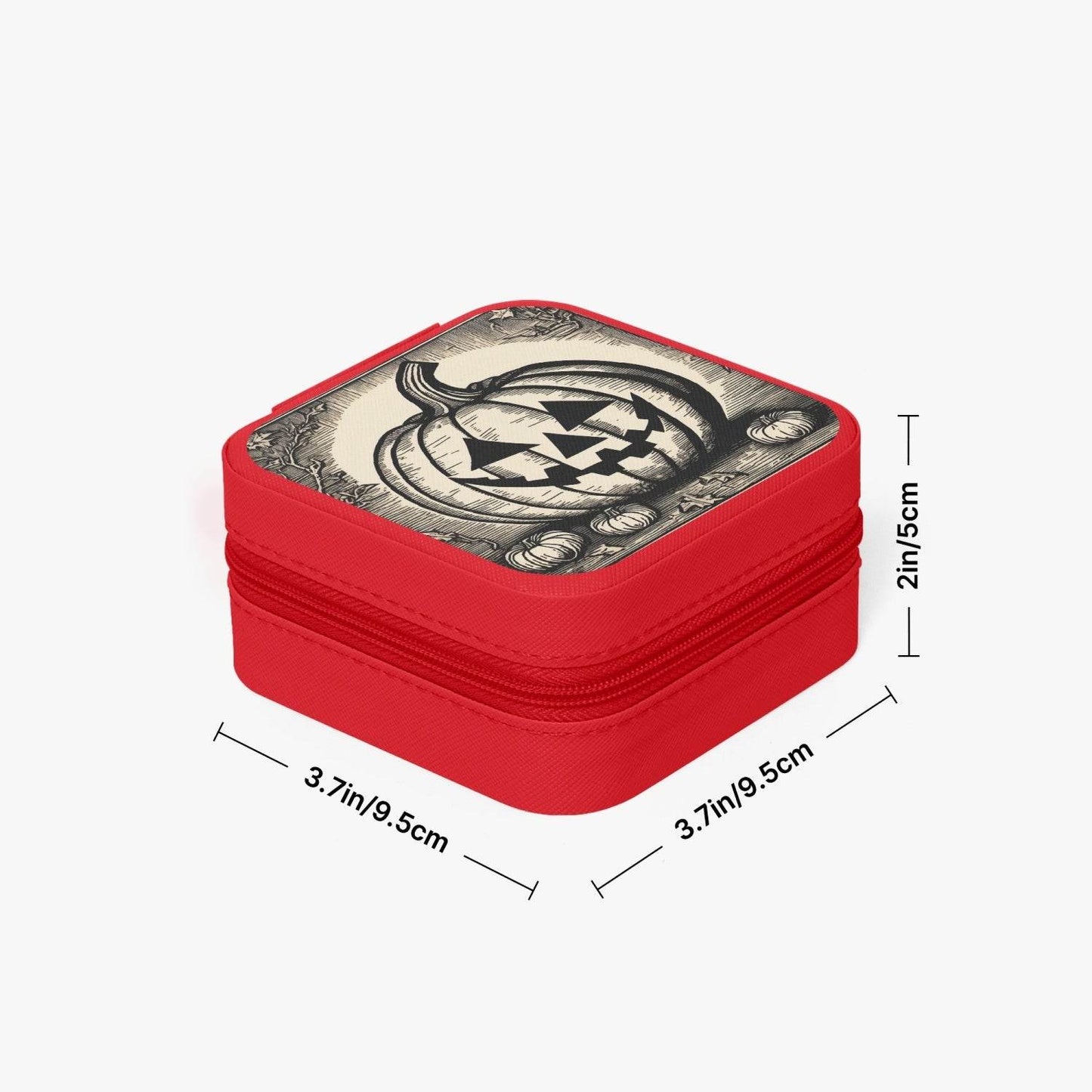 Jack-o-lantern PU Leather Jewelry Box - DeRose Seasonal
