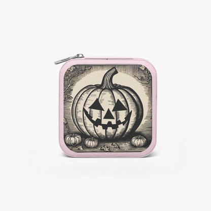 Jack-o-lantern PU Leather Jewelry Box - DeRose Seasonal