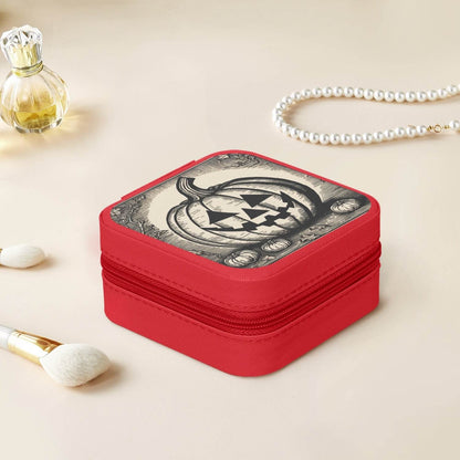 Jack-o-lantern PU Leather Jewelry Box - DeRose Seasonal