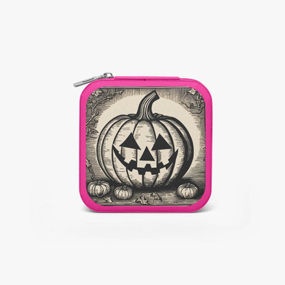 Jack-o-lantern PU Leather Jewelry Box - DeRose Seasonal