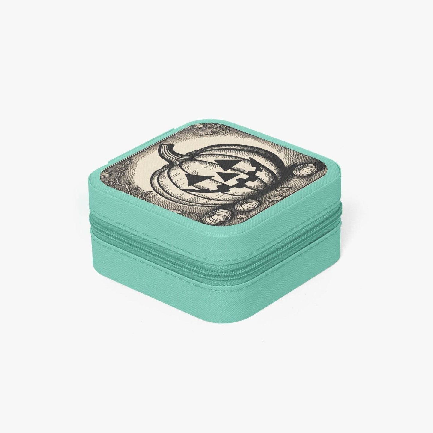 Jack-o-lantern PU Leather Jewelry Box - DeRose Seasonal