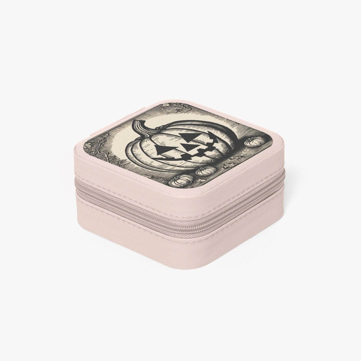 Jack-o-lantern PU Leather Jewelry Box - DeRose Seasonal