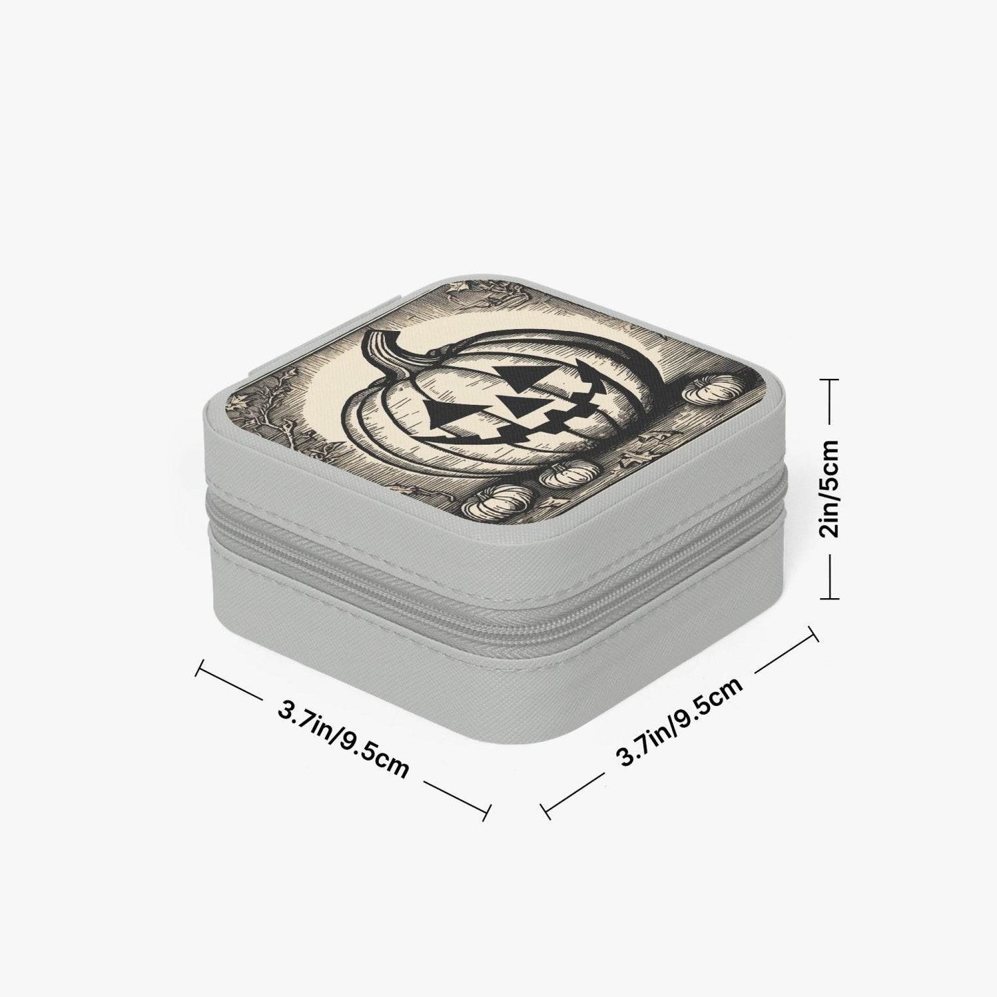 Jack-o-lantern PU Leather Jewelry Box - DeRose Seasonal