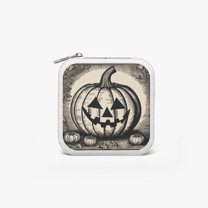 Jack-o-lantern PU Leather Jewelry Box - DeRose Seasonal
