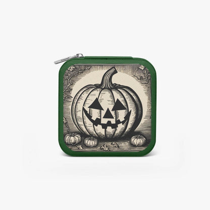 Jack-o-lantern PU Leather Jewelry Box - DeRose Seasonal