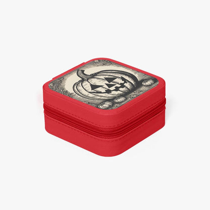 Jack-o-lantern PU Leather Jewelry Box - DeRose Seasonal
