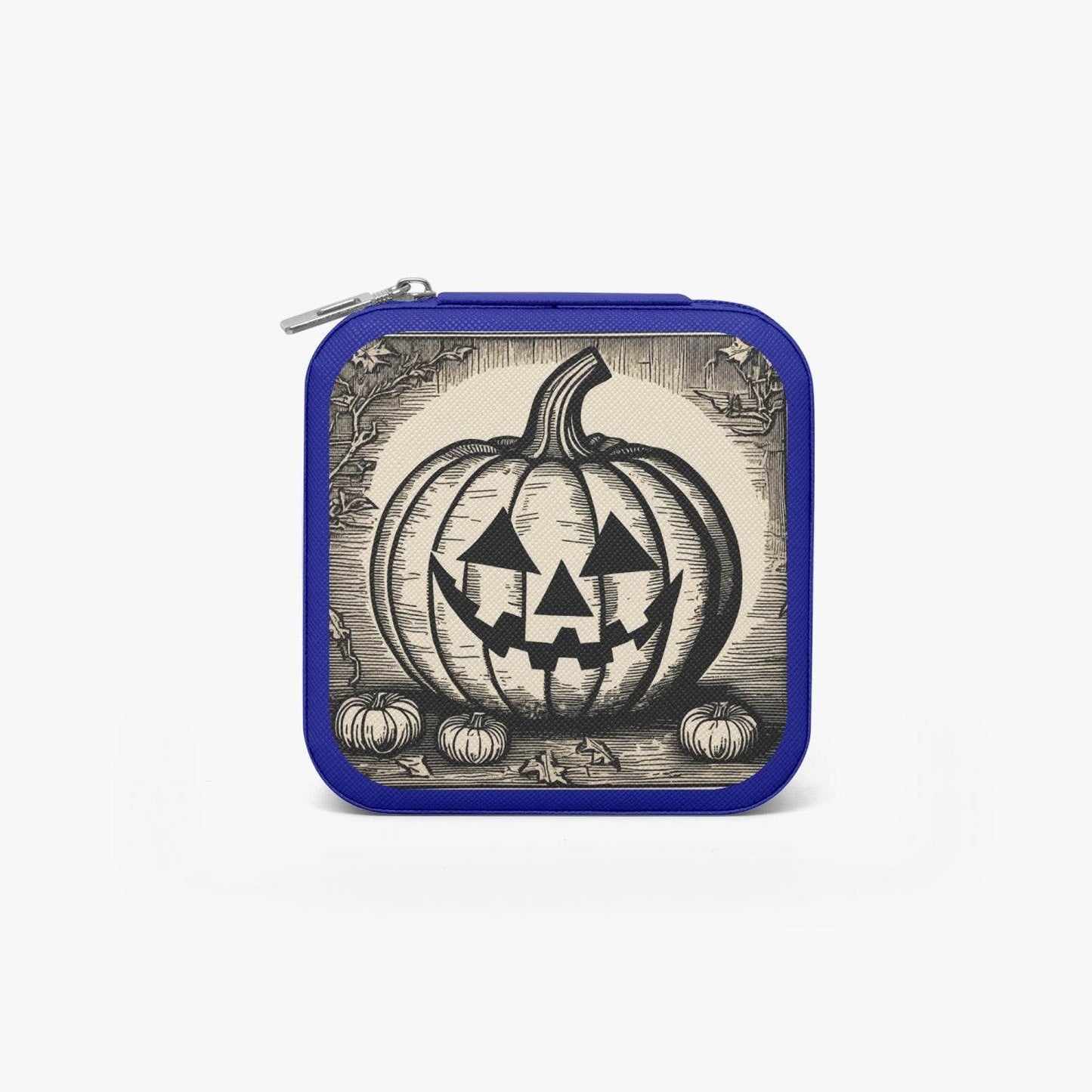 Jack-o-lantern PU Leather Jewelry Box - DeRose Seasonal