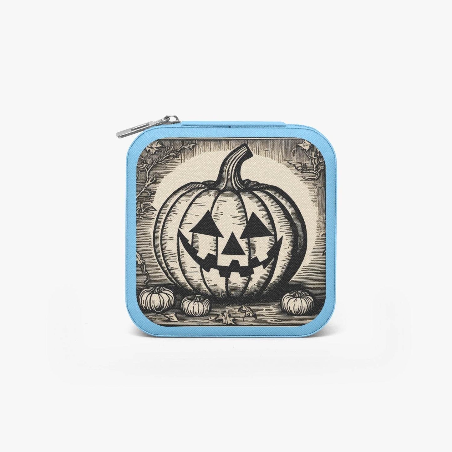 Jack-o-lantern PU Leather Jewelry Box - DeRose Seasonal