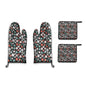 Kitchen insulation four-piece set | Polyester - Ornaments3-1 - DeRose Seasonal