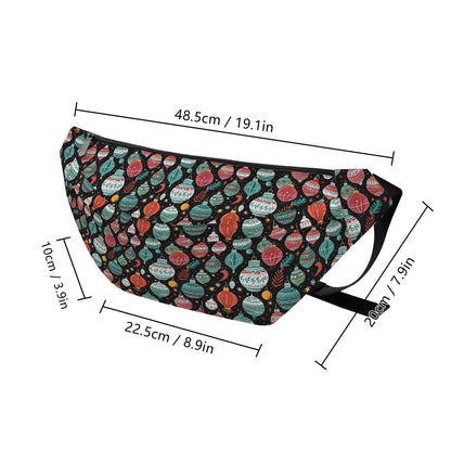 Large Big Ornament Fanny Pack - DeRose Seasonal
