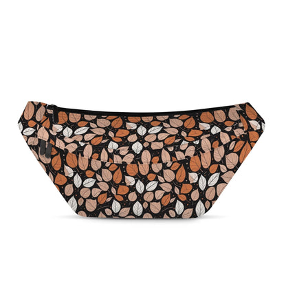 Large Dark Leaves Fanny Pack - DeRose Seasonal