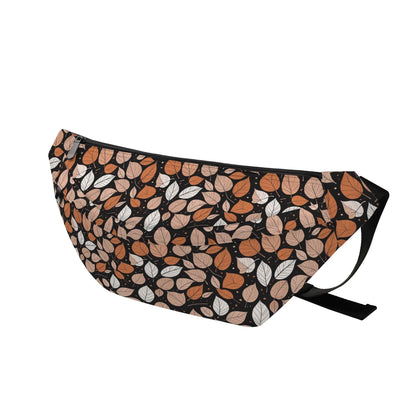 Large Dark Leaves Fanny Pack - DeRose Seasonal