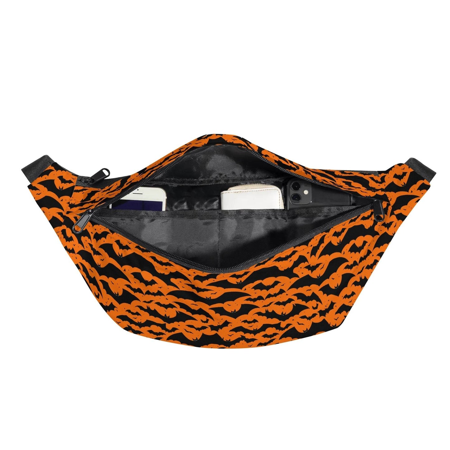 Large Halloween Bats Fanny Pack - DeRose Seasonal