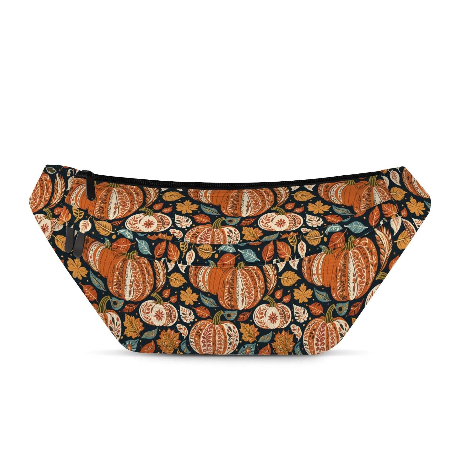 Large Pumpkin Fall Fanny Pack - DeRose Seasonal