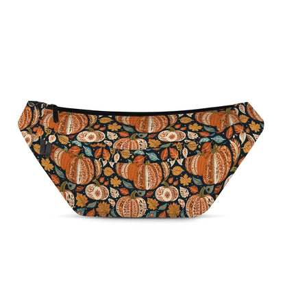 Large Pumpkin Fall Fanny Pack - DeRose Seasonal
