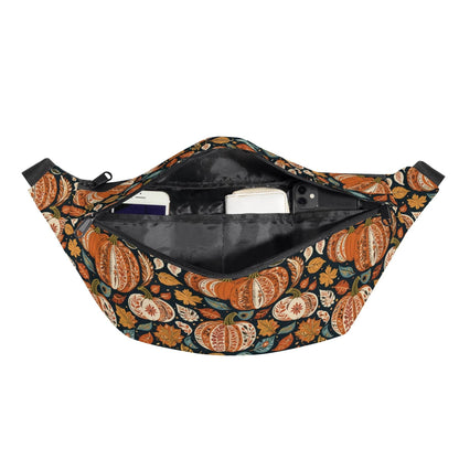 Large Pumpkin Fall Fanny Pack - DeRose Seasonal