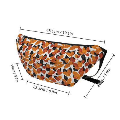 Large Red Autumn Fanny Pack - DeRose Seasonal