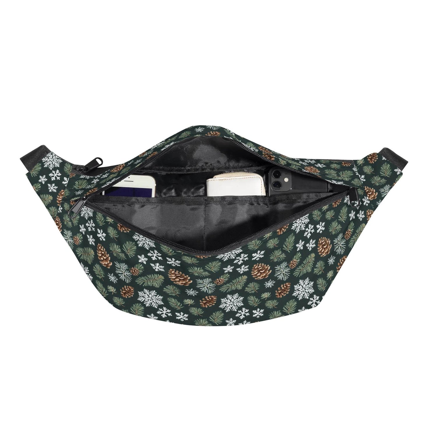 Large Snowflake Pine Fanny Pack - DeRose Seasonal