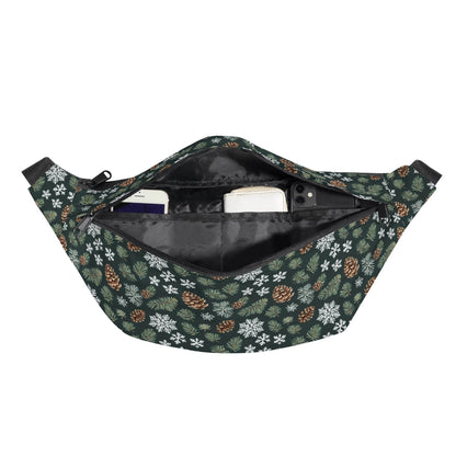 Large Snowflake Pine Fanny Pack - DeRose Seasonal