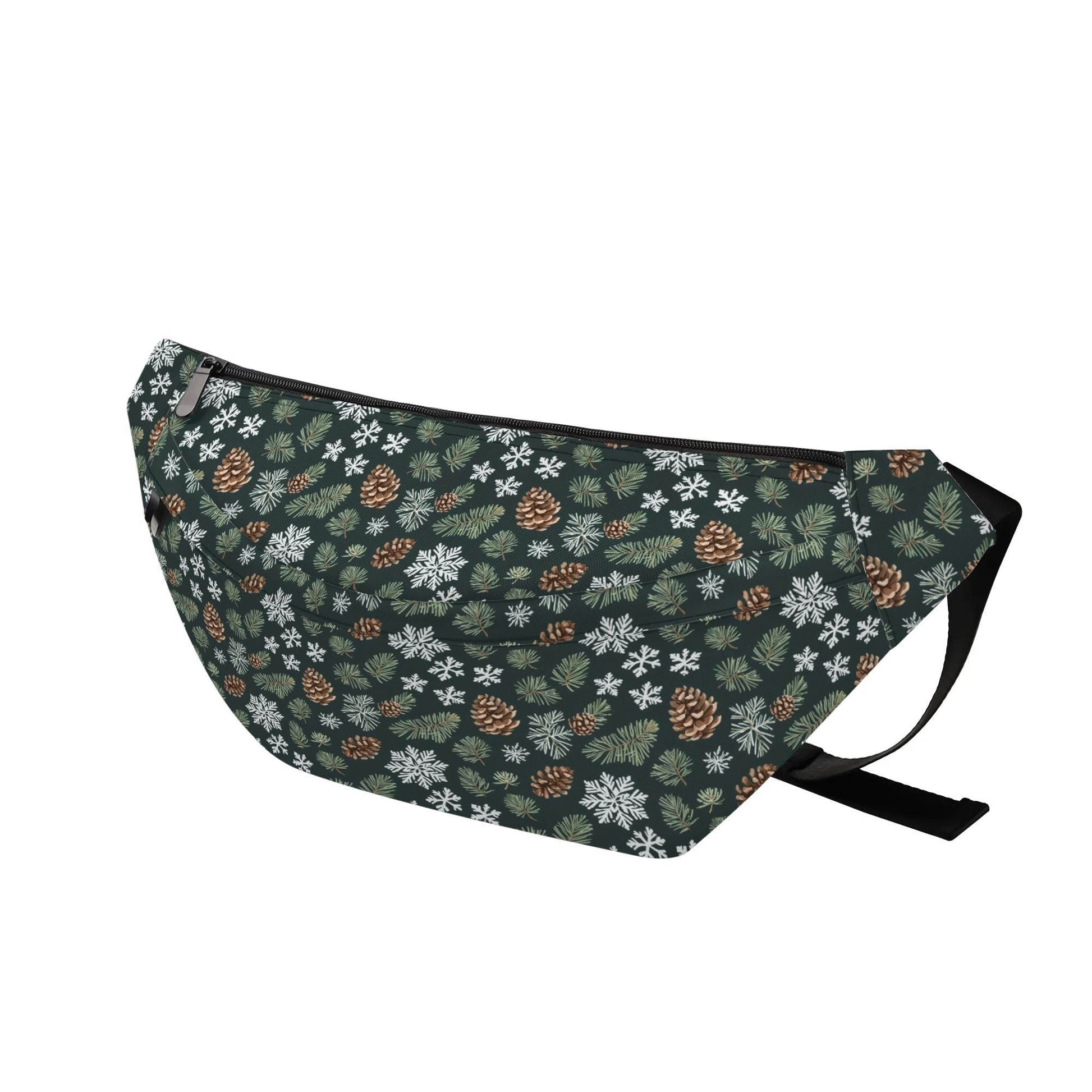 Large Snowflake Pine Fanny Pack - DeRose Seasonal