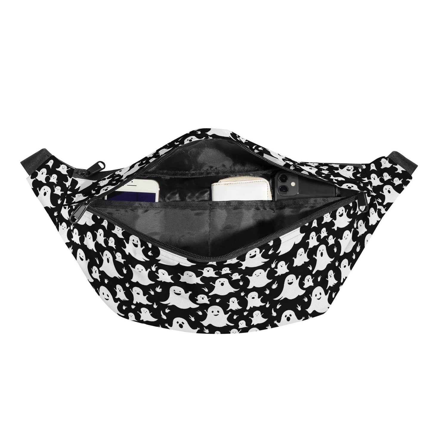 Large Spooky Ghost Fanny Pack - DeRose Seasonal