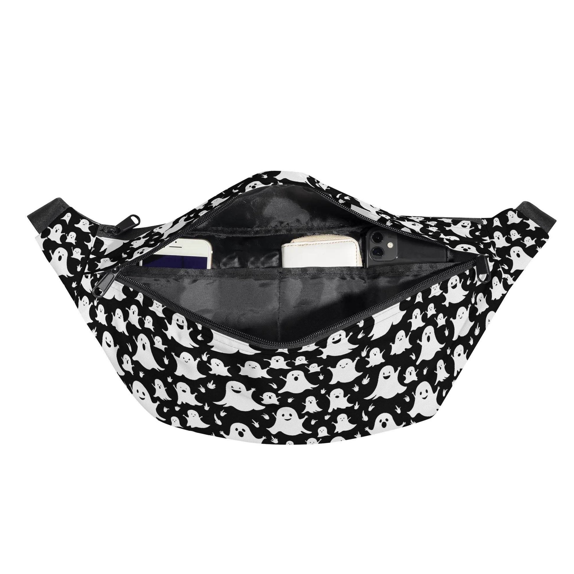 Large Spooky Ghost Fanny Pack - DeRose Seasonal