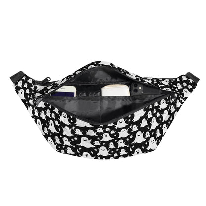 Large Spooky Ghost Fanny Pack - DeRose Seasonal