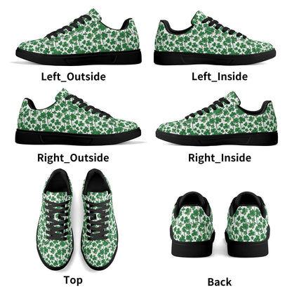 Little Clover Adult Lightweight Brand Low Top Leather Shoes - DeRose Seasonal