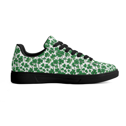 Little Clover Adult Lightweight Brand Low Top Leather Shoes - DeRose Seasonal