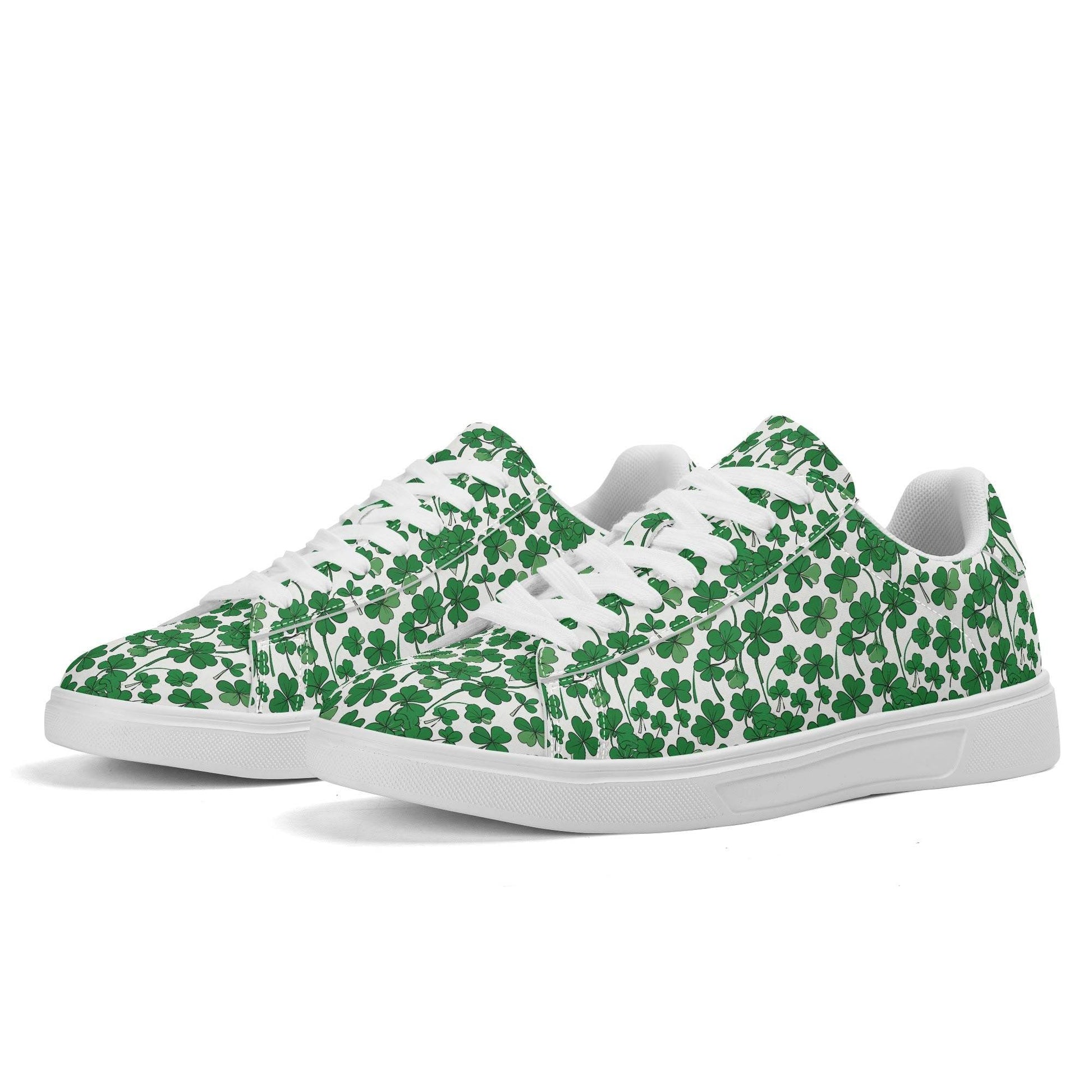 Little Clover Adult Lightweight Brand Low Top Leather Shoes - DeRose Seasonal