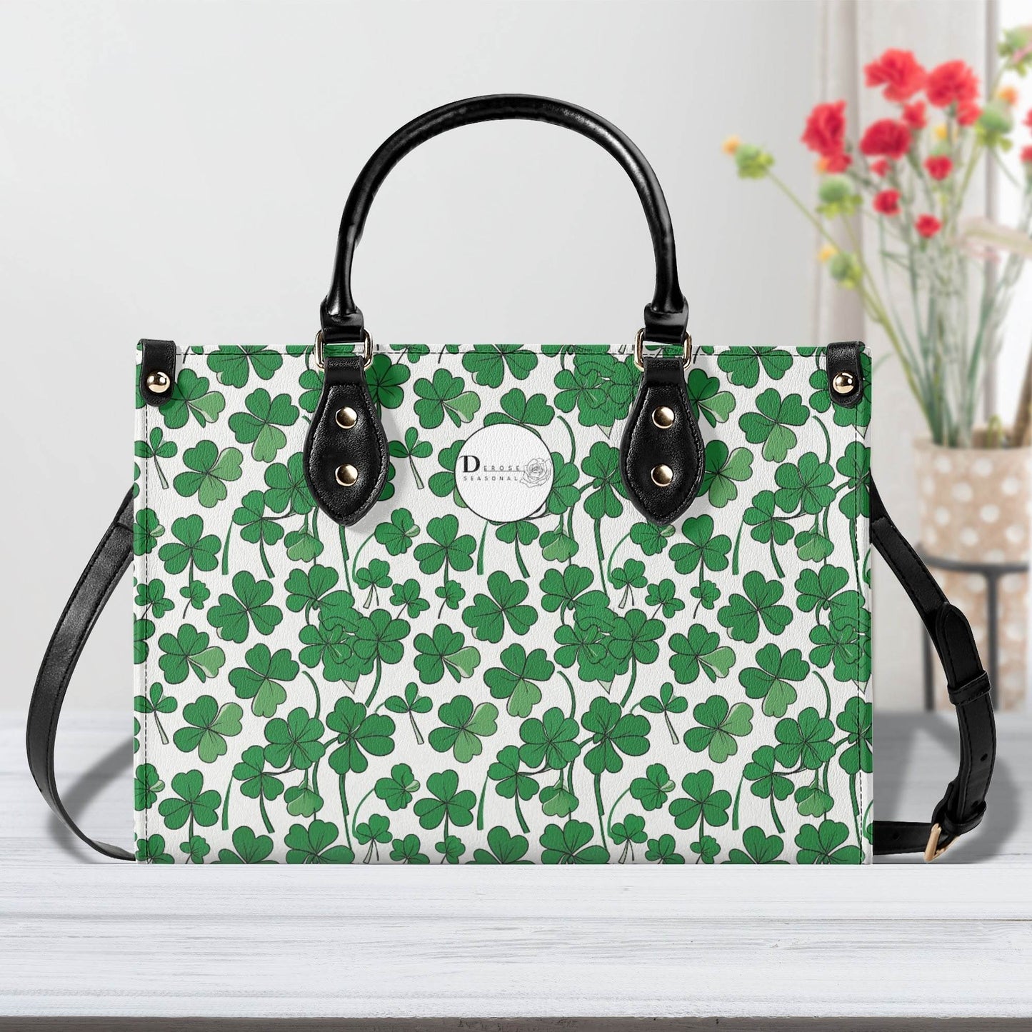 Little Clover Luxury Women Leather Handbag (3 sizes) - DeRose Seasonal