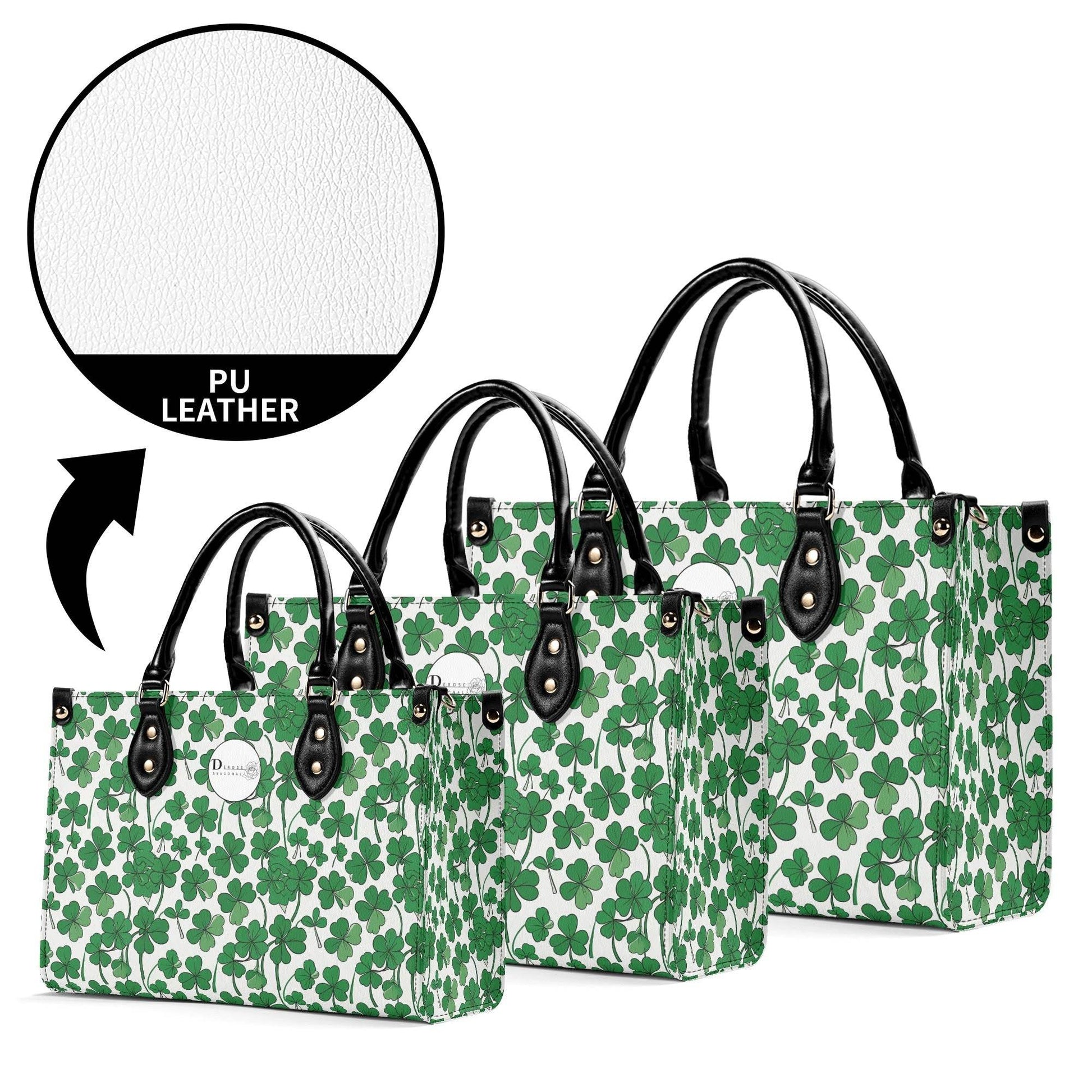 Little Clover Luxury Women Leather Handbag (3 sizes) - DeRose Seasonal