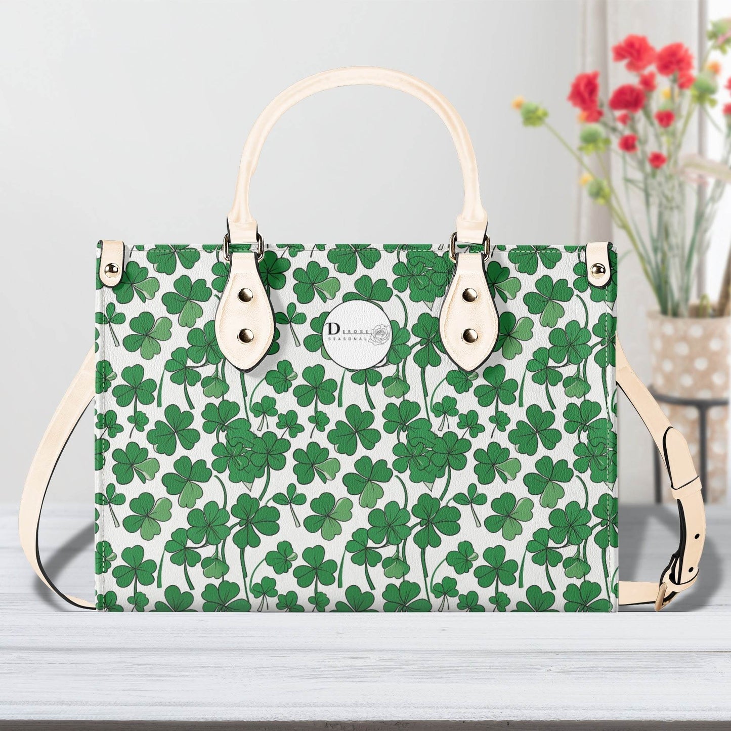 Little Clover Luxury Women Leather Handbag (3 sizes) - DeRose Seasonal