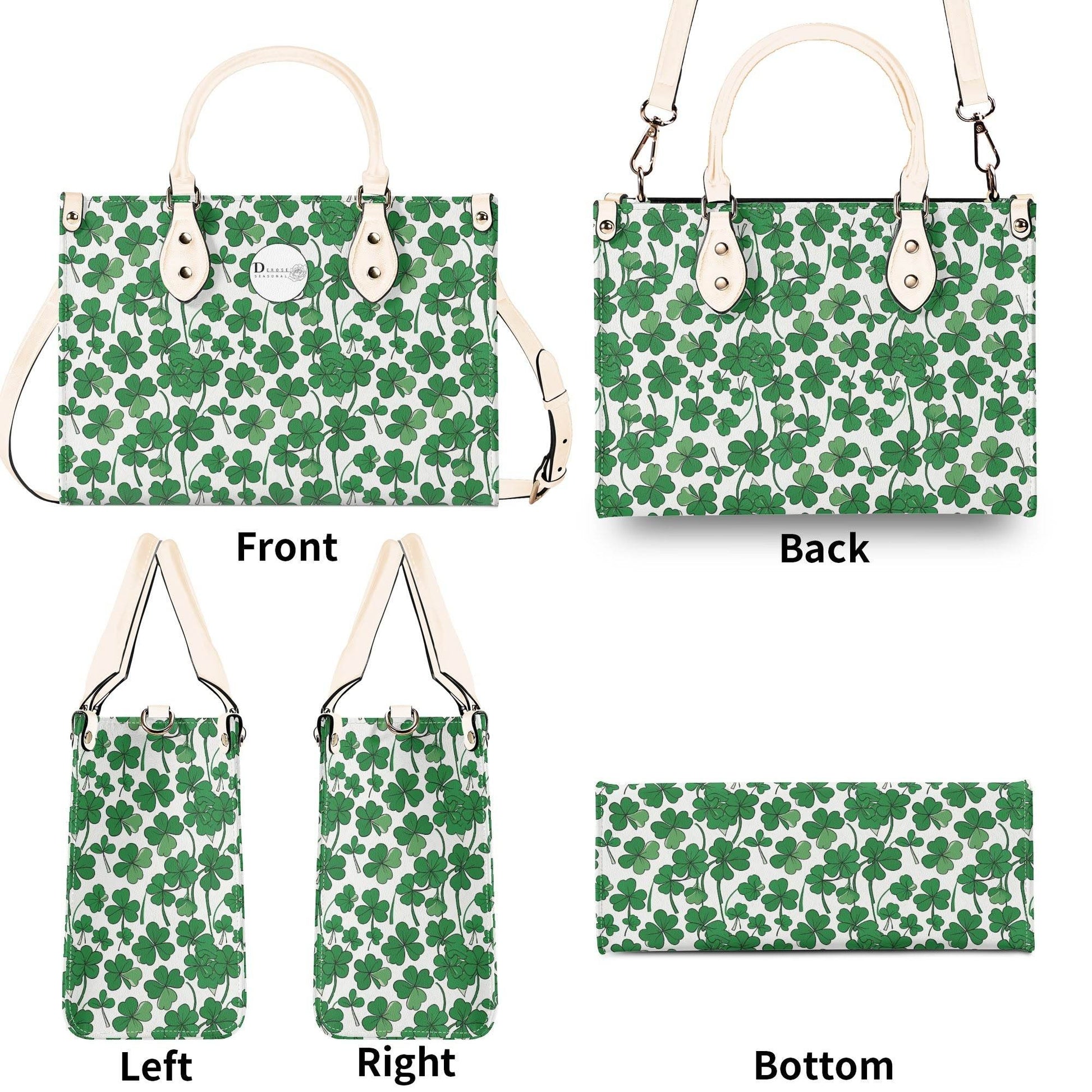 Little Clover Luxury Women Leather Handbag (3 sizes) - DeRose Seasonal