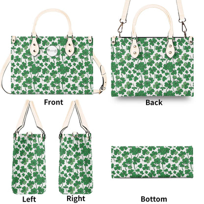 Little Clover Luxury Women Leather Handbag (3 sizes) - DeRose Seasonal
